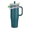 Kentia SS Travel Mug w/Silicone Straw & Charm Holder - 30oz Thumbnail