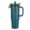 Kentia SS Travel Mug w/Silicone Straw & Charm Holder - 30oz Thumbnail