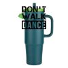 Kentia SS Travel Mug w/Silicone Straw & Charm Holder - 30oz Thumbnail