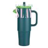 Kentia SS Travel Mug w/Silicone Straw & Charm Holder - 30oz Thumbnail