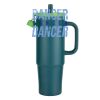 Kentia SS Travel Mug w/Silicone Straw & Charm Holder - 30oz Thumbnail