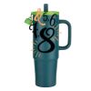 Kentia SS Travel Mug w/Silicone Straw & Charm Holder - 30oz Thumbnail
