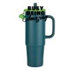 Kentia SS Travel Mug w/Silicone Straw & Charm Holder - 30oz Thumbnail