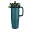 Kentia SS Travel Mug w/Silicone Straw & Charm Holder - 30oz Thumbnail