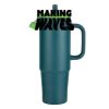Kentia SS Travel Mug w/Silicone Straw & Charm Holder - 30oz Thumbnail